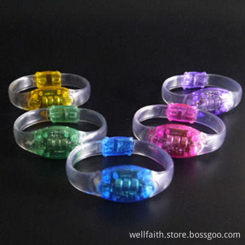 Novelty LED sound activated bracelets wristbandsNew